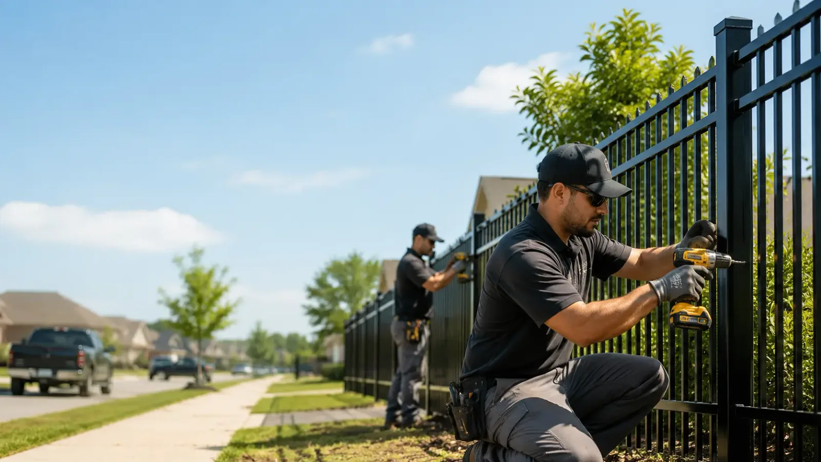 Metal Fence Installation in East Fultonham, OH
